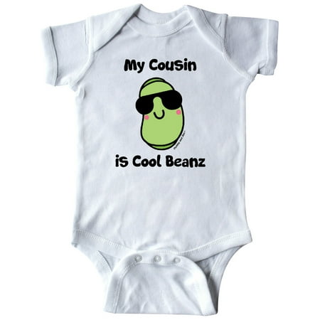 

Inktastic Cool Beans Cousin Gift Baby Boy or Baby Girl Bodysuit