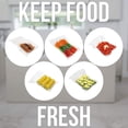 thumbnail image 2 of Sellado Al Vacío Bolsas De Conservación De Alimentos Bolsas De Almacenamiento Para Alimentos Frescos O Cocinados 100Pcs Bolsas Monstrate HA036589-00, 2 of 6
