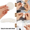 thumbnail image 4 of Esponja de maquillaje redonda blanca Sliverdew, 50 unidades, 4 of 7