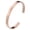 Rose Gold, variant on Wellness Bracelet for Women Men Adjustable Bangle Stainless Steel Open Lightweight Water Resistant Sleep Support Ring
