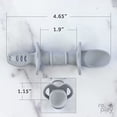thumbnail image 4 of Re-Play Dip n ReDip Feeding Tool, Toddler Feeding Supplies, Grey, 2 Pack, 4 of 7