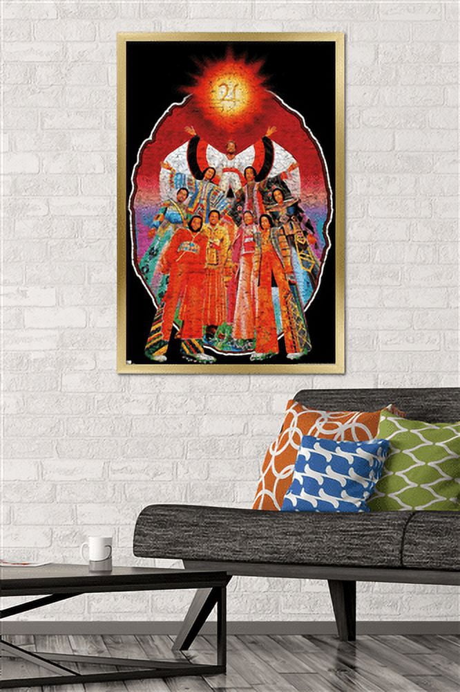 Earth Wind & Fire - Band Wall Poster, 22.375" x 34", Framed