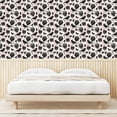 thumbnail image 3 of Ambesonne Halloween Peel & Stick Wallpaper for Home, Black Cat Raven Print, 13"x72", Grey Pale Eggshell and Orange, 3 of 5