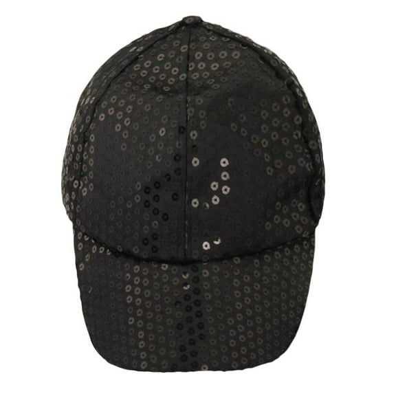 Clearance! Fdelink New Fashion Unisex Pure Color Sequined Hats Baseball Caps, Sport Hat (Black)