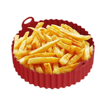 

Kafei Air Fryer Silicone Liners Air Fryer Reusable Liners Non-Stick Air Fryer Silicone Pot Food Safe Air Fryer Basket Oven Accessories Heat Resistant & Easy Cleaning custody