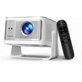 thumbnail image 1 of [900ANSI&Auto Focus] Magcubic 8K Support Native 1080P Full HD Projector, Auto Keystone Movie Projector with WiFi 6 & BT 5.4, Android 14 with Built-in Apps, Smart Projector for Home Theater HY350Max, 1 of 15