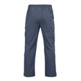 thumbnail image 3 of LWavelet Mens Striped Linen Pants Elastic Waist Drawstring Summer Casual Pants Navy XL, 3 of 8