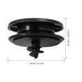 thumbnail image 2 of DEEPCRAFF 20Sets Car Carpet Mat Fixings Black ABS Clips for Easy Installation and Firm Grip, 2 of 6