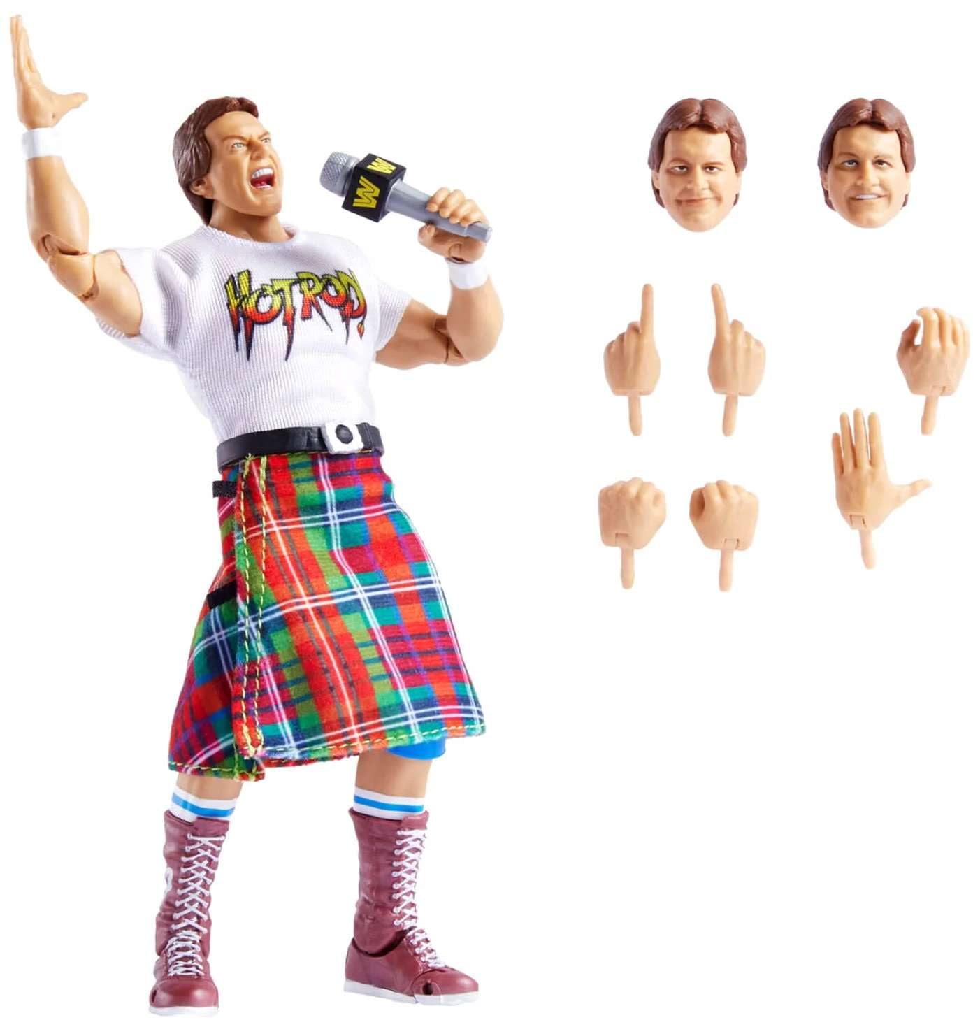 WWE Wrestling Coliseum Collection Rowdy Roddy Piper & George The