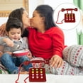 thumbnail image 4 of 1PC Simulation Wooden Telephone Plaything Kids Toy Parentchild Interaction Toy, 4 of 8