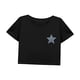thumbnail image 3 of Camiseta Holgada de Verano para Mujer Salvador Ropa Deportiva Cuello Redondo, 3 of 7