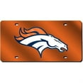 thumbnail image 1 of Plaque d'Immatriculation Orange Découpée au Laser Denver Broncos, 1 of 1