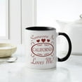 thumbnail image 4 of CafePress - Somebody In California Loves Me Mugs - 11 oz Ceramic Mug - Novelty Coffee Tea Cup, 4 of 4