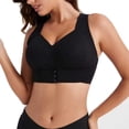 thumbnail image 5 of Womens Wireless Bras Stretch Bras for Women Full Coverage Bralettes Lifting Bra Sports Bras Seamless Bra Everyday Bras Sleep Bras Bras for Women No Underwire Comfort Bras,Black2,XL, 5 of 9
