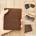 thumbnail image 6 of YYDD.Men's Multifunctional Genuine Leather Card Holder Portable Men's Wallet | Ultra-thin & Large-capacity Genuine Leather Wallet & Card Pouch Elegant Gift for Festivals, 6 of 7