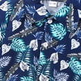 thumbnail image 6 of JAJAHO Boys 2 Piece Summer Beach Outfits Hawaiian Lapel Short Sleeve Button Down Shirt And Shorts Casual Tropical Print Matching Set For Kids 1-5T Stylish Outfit, 6 of 8
