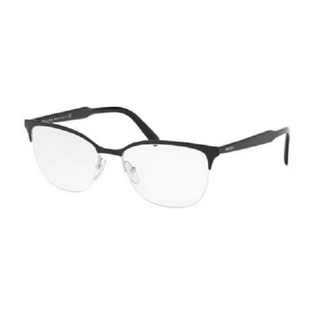 Prada 53VV Eyeglasses 1AB1O1 Black