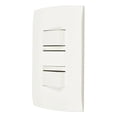 thumbnail image 2 of Interruptor Sencillo Marisio 127V 10A Blanco 3 Placas, 2 of 3