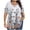 Z5-Multicolor-womens plus size tops, variant on Yourumao Women's Plus Size Tunic Tops Floral Crisscross V Neck Tops Loose Short Sleeve Tunics Summer Dressy Casual Tshirts for Going Out Multicolor XXXXL