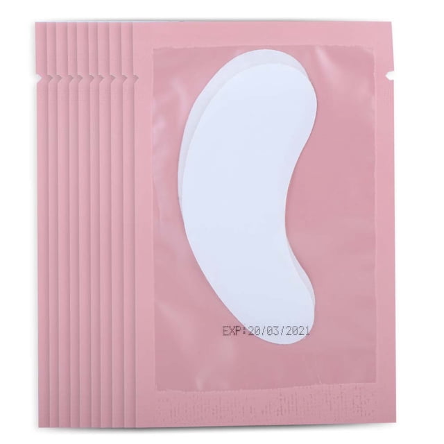 10 Uds almohadillas protectoras para ojos parche de Gel para pestañas parche de extensión de pestañas de colágeno
