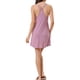 thumbnail image 3 of INSPIRE CHIC Camisón sin mangas para mujeres, lencería, vestido de pijama suave de mini slip con cuello en V, color gris púrpura, 3 of 6