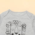 thumbnail image 5 of Bullpiano Baby Boys Newborn Outfit Set Romper Pants Hat Baby Romper Outfit Toddler Boy Romper Infant Summer Outfits 3PCS/SET 0-3 Months, 5 of 8