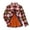 B, variant on Clearance! Lisingtool shirts for women trendy 2025 Women's Plaid Fleece Lined Jacket Button Up Fuzzy Shirt Checkered Flannel Blouse A