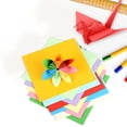 thumbnail image 3 of Kids Origami Paper Creative Solid Color Origami Sheet Square Sheet DIY Art Craft, 3 of 9