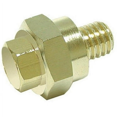 BATTERY TERMINAL ADAPTER AUDIOPIPE - SIDE MOUNT; BRASS