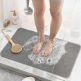 thumbnail image 2 of Non-Slip Shower Mat, 45*75cm, Soft Comfort Safety Bath Mat with Drainage Holes, PVC Massage Shower Mat for Wet Areas, Quick Dry, 2 of 5