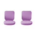 thumbnail image 2 of Guardoinrt Soft and Breathable Swivel Chair Cover Seating Experience Purple Backrest + Cushion Cover 2Set, 2 of 6