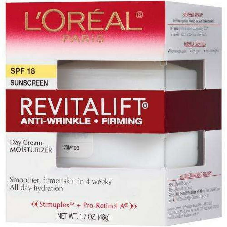 L'Oreal Paris Revitalift Anti-Wrinkle + Firming Day Cream SPF 18