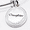 Silver, variant on Women's Because I Love You Daughter Bangle Charm Bracelet