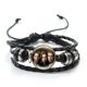 thumbnail image 1 of The Vampire Diaries Leather Bracelet Adjustable Elena Stefan Braided Beaded Bracelet Wristband Handmade Jewelry Gift, 1 of 5