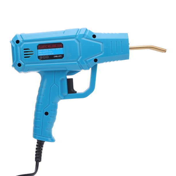 Kit De Soldador De Plástico Con Pistola De Soldar Con Cable De 120W Con Pantalla LCD, Luces LED, Reparación De Parachoques De Coche, Protector Contra Sobrecalentamiento Para
