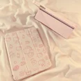 thumbnail image 2 of Kawaii Hello Kitty Case for IPad Mini Pro Air Sanrio Anime Fashion Cute Mirror Back Protective Case  Holder and Stand Gift Festivals, 2 of 5