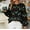 Black, variant on CaiJunJia Sweaters No Boundaries ,Women's Christmas Sweater Long Sleeved Round-neck Print Top