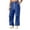 Blue, variant on MLCDZ Women's Barrel Leg Track Pants Baggy Drawstring Elastic Waist Lightweight Hiking Athletic Sweatpants Loose Workout Sports Gym Trousers with Pockets