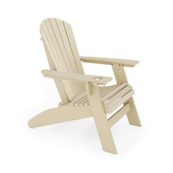 Miekor Furniture Adirondack Chair – Sturdy HDPE Poly Lumber for Poolside, Patio, and Garden Relaxation 8768