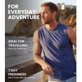 thumbnail image 6 of Merino.tech Men’s Tank Top - 𝗟𝗶𝗴𝗵𝘁𝘄𝗲𝗶𝗴𝗵𝘁 Merino Wool Tank (S-XXL) - Color, 6 of 8