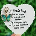 thumbnail image 4 of Pocket Hug,Card with Cute Mini Size Butterfly Tokens,DIY Sentimental Gift for Encouragement Anxiety Relief & Emotional Support,Inspirational Keepsake,Perfect for Holiday Gift(#002), 4 of 4