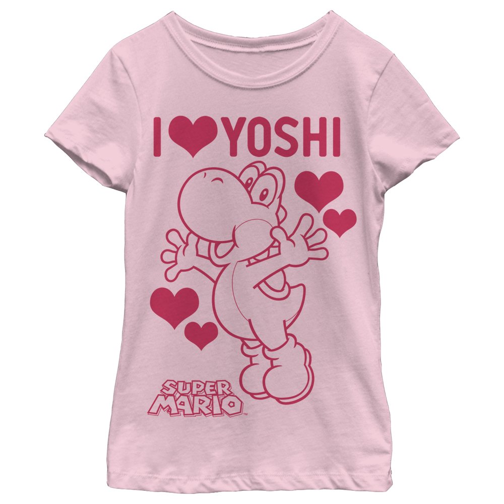 Nintendo Girls' I love Yoshi TShirt