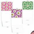 thumbnail image 5 of 10 Thank You Note Cards Pack (4 x 5.12 Inch) - CRAZY DAISY M6576TYG, 5 of 6