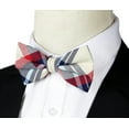 thumbnail image 2 of OCIA Men's Pre-Tied Bow Tie Adjustable Tuxedo Bowtie for Wedding Party, 2 of 5