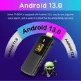 thumbnail image 1 of Decodificador de TV DQrwqpou H96max M3 Android TV Set Top Box WiFi 6 HD 8K, 1 of 8