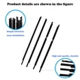 thumbnail image 4 of Door Belt Molding Weatherstrip Outer Window Weatherstrip Molding for 2003-2009 Toyota 4Runner, 4 of 6