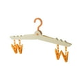 thumbnail image 1 of CSChome Plastic Clothes Hanger Foldable Children's Clothes Hanger: Travel Space Saving, Multi-Functional, Creative Rack, 1 of 7