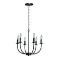 thumbnail image 1 of Xtricity - Pendant Light, 17.9'' Width, From the Andalusian Collection, Black, 1 of 3