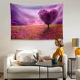 thumbnail image 4 of Xihbxyly Venta de Liquidación Tapiz En Desuso Artísticos de Paisaje de Árbol En Corazon Amor, Decoración para Dormitorio, Colgante de Pared, 60 X 52 Pulgadas, 4 of 6