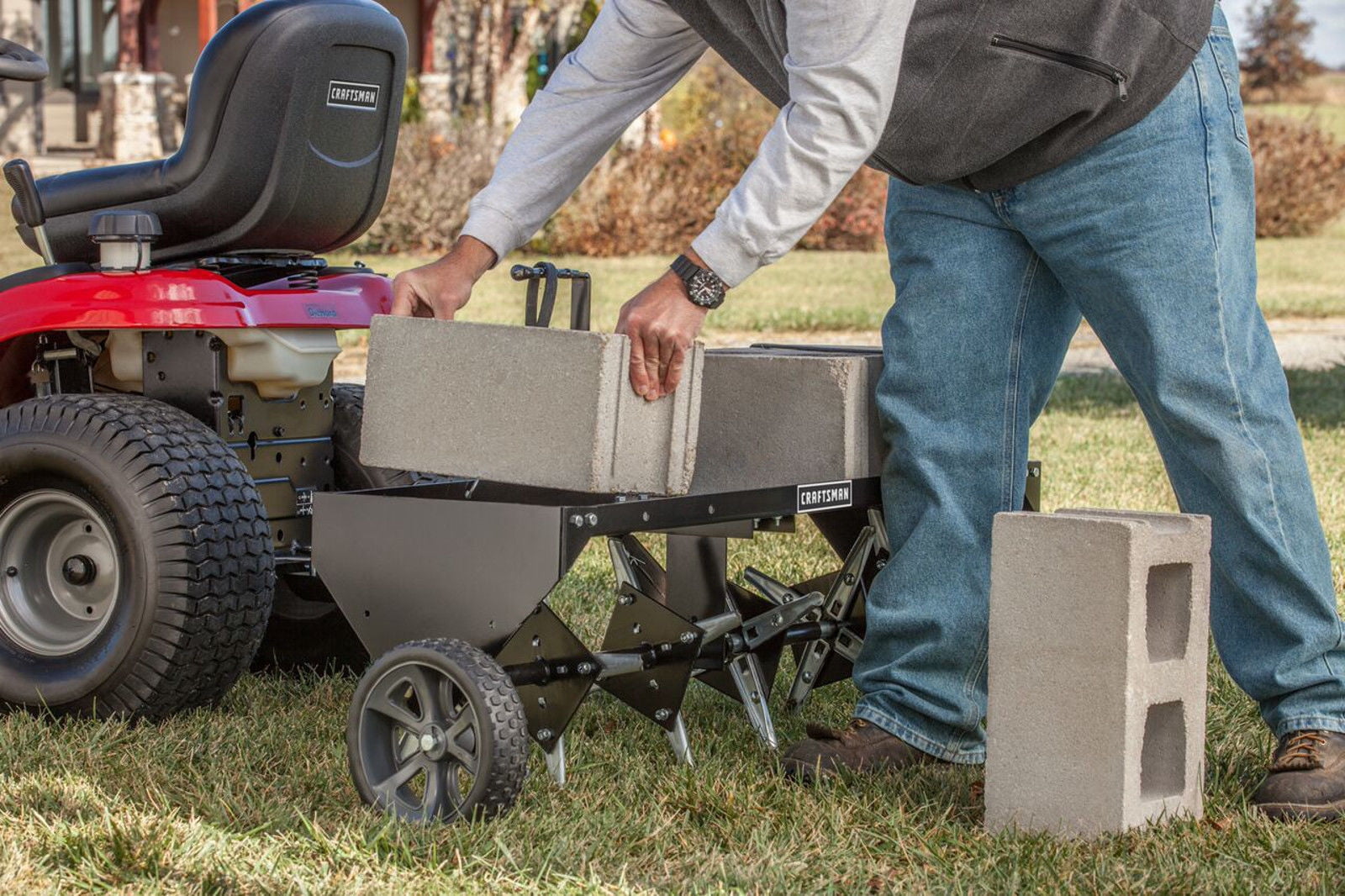 Agri Fab Towable Plug Aerator For Lawn Tractors With Tires, 40in Canadian Tire atelieryuwa